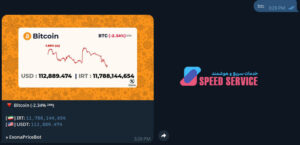 ربات تلگرامی قیمت ارز دیجیتال